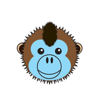 Link to animaru Snub-nosed monkey
